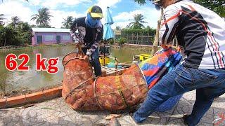 FISHING . CÁ ĂN NHIỆT NHỊP PHAO LIÊN TỤC.KẾT QUẢ 62 KÝ RÔ PHI