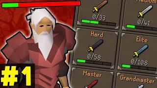 I Will Complete the Combat Achievements on a HCIM... Or Else! HCIM #1 [OSRS]