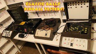 Testing Machines for Classic Bally SS Pinball Machines!