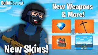 I Tried Out The New BuildNow.GG Update! Pickaxes, New Currency, New Skins, And More!