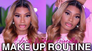 My *detailed* 2022 Make Up Routine For Black Women | Starring Shameka