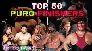 Kim's Top 50 Puroresu Wrestling Finishers Of All Time