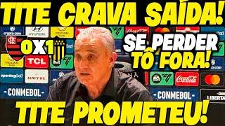 TITE METEU O LOKO! “SE PERDER TO FORA, TEM Q GANHAR!” PÓS-JOGO FLAMENGO 0-1 PEÑAROL!