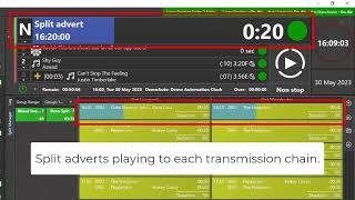 Myriad 6 Split Playout - Overview