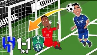 الهلال يفوز على الاهلي في كأس الدرعية للسوبر السعودي 