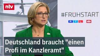 Deutschland braucht "einen Profi im Kanzleramt": Anke Rehlinger (SPD) im Frühstart | ntv