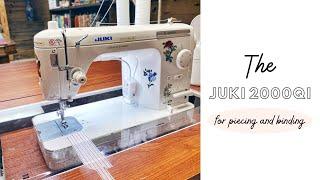 The Juki 2000Qi Sewing Machine - My Sewing Room