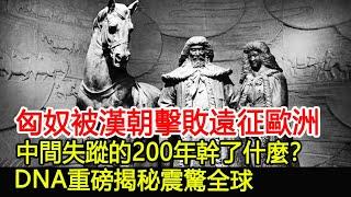 匈奴被漢朝擊敗遠征歐洲，中間失蹤的200年幹了什麼？DNA重磅揭秘震驚全球！︱匈奴︱漢朝︱考古︱奇聞︱文物#風雲史記