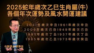 2025蛇年歲次乙巳生肖屬(牛)各個年次運勢及風水開運建議2021年辛丑1961年辛丑2009 年己丑1949年己丑1997年丁丑1937年丁丑1985年乙丑1973年癸丑