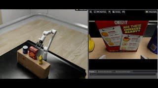 Isaac Sim Kinova manipulator - Robotiq gripper control with chatgpt agent