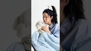 뽀뽀랑 뽀뽀하려는데 뽀뽀를 피하는 뽀뽀 #Shorts #서현