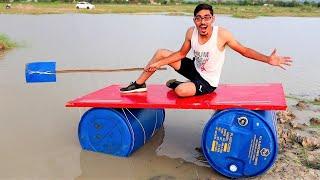 Desi Jugaad Boat- Making & Testing | Will It Swim?