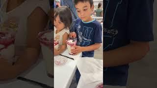 Pizza ,ice cream,Costco!Sedra with her brothers went to the Costco. #icc #pizzahut #sedra