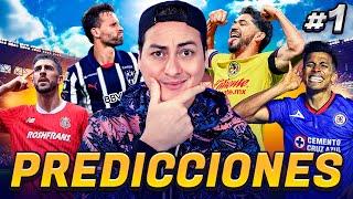  ¡MIS PREDICCIONES JORNADA 1 LIGAMX! 