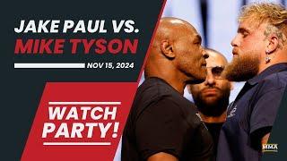  Jake Paul vs. Mike Tyson LIVE STREAM | Watch Party & Results | MMA Fighting