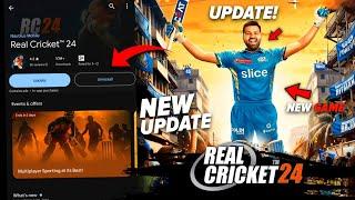 Real Cricket 24: NEW UPDATE Official License | Mumbai Indians - NEW GAME | TATA IPL RC24