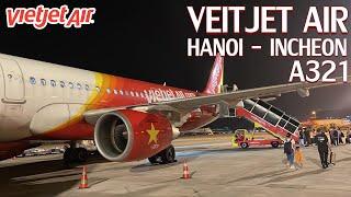 Vietjet Air  Hanoi -  INCHEON  economy A321  [ FLIGHT REPORT]