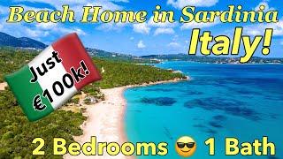 Sardinia Italy Beach Home for Just €100.000! | Great Vacation Home! | 4 Minute Video!