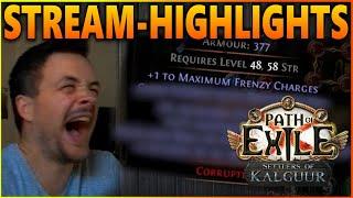 "Ich hätt' gern +1 Frenzy Charge" | Stream-Highlights #02 | Path of Exile 3.25 Settlers of Kalguur