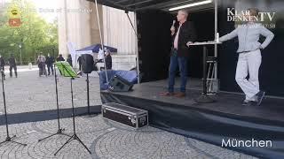 Hansjörg Müller Rede in München - mit Alexandra Motschmann - 08.05.2021