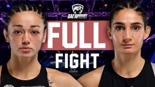 Valentina Escobar vs Viktoriya Tskhovrebova | Full Fight | UAE Warriors 46