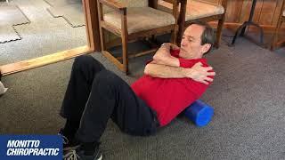 How to use a Foam Roller for floor stretches