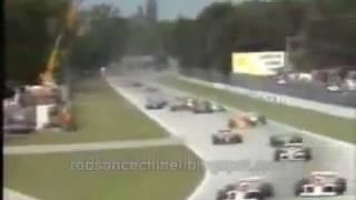 Senna Overtakes Prost