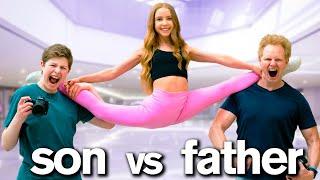 Father vs Son VIRAL PHOTO CHALLENGE ft/ Anna McNulty