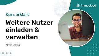 Weitere Nutzer einladen & verwalten