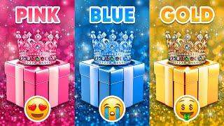 Choose Your Gift...! Pink, Blue or Gold ⭐️ How Lucky Are You?  Moca Quiz