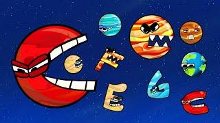 PLANETS and LETTERS for BABY | Learn Kids Video