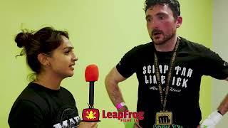 Wayne Kelly Irish Muay Thai Fighter, Post Fight Interview after his win on Martial Mayhem