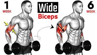 15 BEST Exercises for WIDER BICEPS