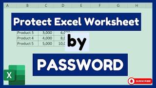 How to Lock Excel Worksheet by Password || Protect Excel Worksheet by Password || Urdu / Hindi