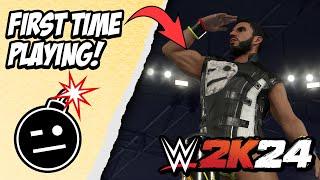 PLAYING AS MYSELF IN WWE 2K24 FOR THE FIRST TIME! Twitch Stream Highlights: 03/05/2024