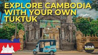 Cambodia tuktuk vlog | Explore Cambodia with your own tuktuk | tuktukrental.com