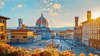 FLORENCE, ITALY - THE MOST BEAUTIFUL CITY IN ITALY - THE MOST BEAUTIFUL PLACES IN THE WORLD 4K HDR