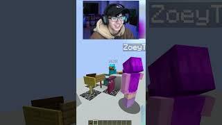 Minecraft Telepathy TEAM REVERSECash Nico Shady Zoey #minecraft #shorts #minecraftshorts