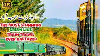 The Most Stunning Green Line Train Travel Ever Captured | Rawalpindi to Habibabad Journey