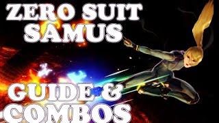 How To Play Zero Suit Samus In Super Smash Bros Ultimate! Combos And Guide