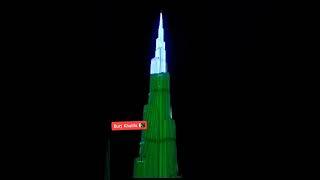 14 August 2023 Celebration || on Burj Khalifa