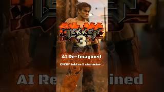 Tekken 3 Characters Get an INSANE AI Glow-Up! (True Ogre Will SHOCK You) #shorts