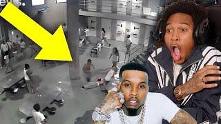 Unreleased Video Of Tory Lanez Getting Stabbed In Prison