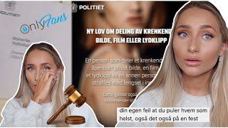 Storytime: Spredning av videoer, rettsak, psykolog og mine tanker om OnlyFans