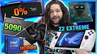 HW News - RTX 5090 & 5080 Leaks, Valve ARM64 Experiments, Intel Arc 0% Marketshare, 4090 Price