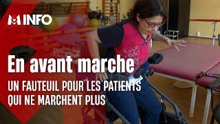 Un fauteuil innovant pour aider à remarcher