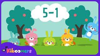 Five Little Bunnies - The Kiboomers Preschool Songs & Nursery Rhymes for Easter