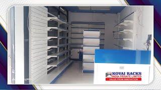 Medical Shop Racks Manufacturer | Racks for Medical Store | 𝐊𝐎𝐕𝐀𝐈 𝐑𝐀𝐂𝐊𝐒 𝐈𝐍𝐃 𝐏𝐕𝐓 𝐋𝐓𝐃 | Coimbatore