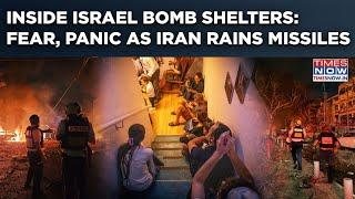 Inside Israel’s Bomb Shelters: Fear, Panic As  Iran Rains Missiles On Tel Aviv, Haifa, Burns Bat Yam