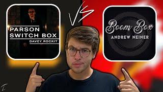 Parson Switch Box VS. Boom Box - Head to Head Magic Trick Review